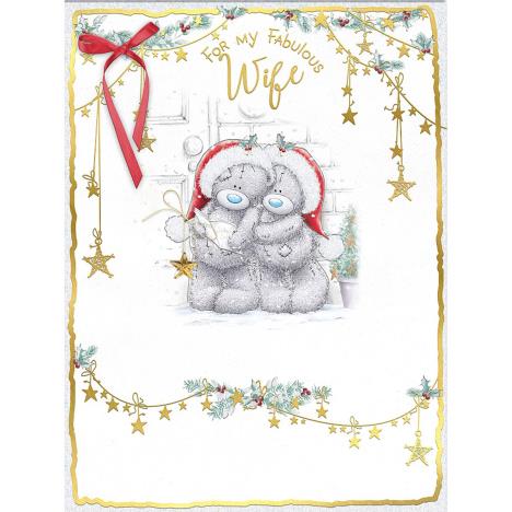 Fabulous Wife Me to You Bear Luxury Boxed Christmas Card Extra Image 1